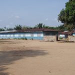 Damiefa School, outside view before renovation
