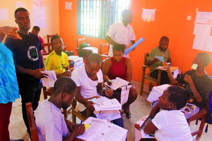 Youth in Mineke Foundation's employability programme